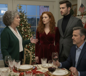 ‘This Is Emma,’ My Mother-In-Law Announced Proudly At Christmas Dinner As She Gestured Toward A Perfectly Dressed Blonde Sitting Beside Her. ‘She’ll be perfect for James — once the divorce is final.’