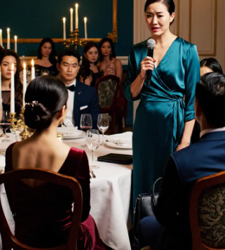 On My 30th Birthday, My Parents Invited Me To “A Special Family Dinner.” When I Arrived, I Saw 50+ Relatives: Aunts, Uncles, Cousins. I Thought It Was A Surprise Party. Then My Dad Stood Up, Clinked His Glass, And Announced: “We’re Here To Officially Disown You For Bringing Shame To Our Family.” EVERYONE STARED AT ME, WAITING FOR MY REACTION. I GRABBED THE MIC AND SAID…