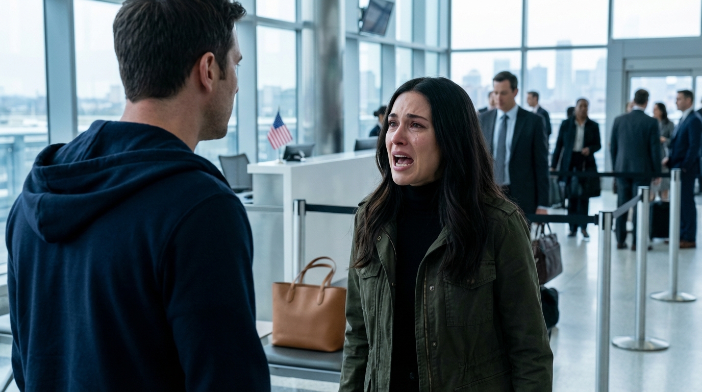 In the middle of LAX, my sister suddenly slapped me in front of all those passengers, and my parents didn’t even ask what happened—they blamed me like always; she’s still the “favorite.” But what they didn’t know was that the Hawaii trip, from the flights to the hotel, was paid for by me. I just silently opened my phone, tapped a few things, and dragged my suitcase away… and right as the boarding announcement came on, the whole area just “froze.”