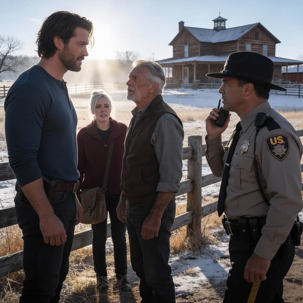 My dad didn’t include me in christmas, so i purchased my own ranch. when they broke in alongside a realtor to sell my land for my brother, they thought i was defenseless. what they didn’t know was i had a jag lawyer, cameras watching everything, and the sheriff on my side…