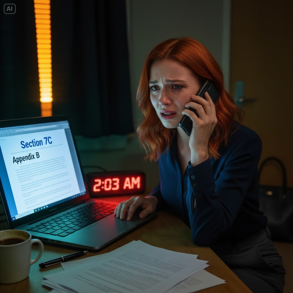 “They fired me citing ‘performance deficiencies,’ so i signed everything without a word and left. at 2 a.m., their lawyer called, sounding panicked: ‘you didn’t sign yet, right?’ i told him i had. he said to check section 7c—it required pips in appendix b. i counted none. ‘see you in court.’”