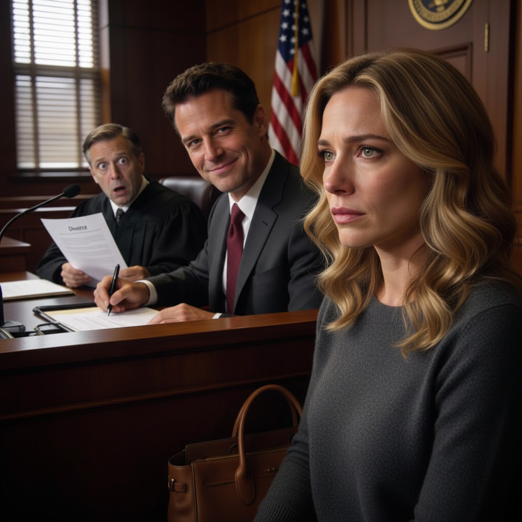 My husband wanted a divorce. he said he wanted the house, the cars, everything and left me only the son. my lawyer begged me to fight, but i calmly said give it all to him. everyone thought i was insane. at the final hearing, i signed everything away. he thought he had won, smiling—until his lawyer turned pale when…