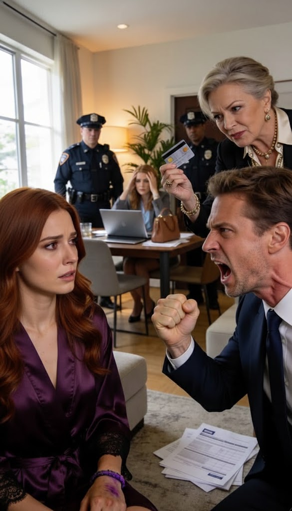 “Son, I Stole That Idiot Wife Of Yours’ Bank Card — And There’s No Money On It! I Embarrassed Myself In Front Of The Whole Store!” Screamed His Mother Over The Phone. The Husband Rushed Home Immediately, And When He Burst Into The Apartment Yelling, “What The Hell Is Wrong With You, You Idiot?! Have You Lost Your Mind?!” — He Froze In Horror At What He Saw…