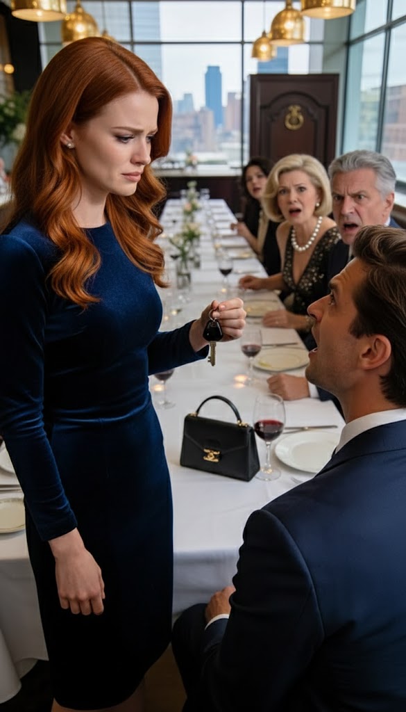 My Husband’s Family Laughed When He Served Divorce Papers At Founders’ Dinner, Thinking I Was Broke. But When I Paid With A Secret Onyx Key That Made The Waiter Shake, The Laughter Stopped Forever And, Their Nightmare Began.