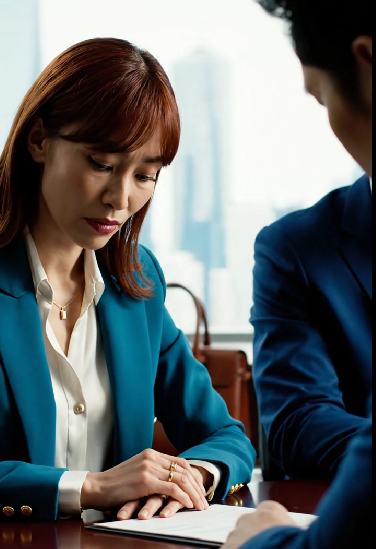 My husband said, “We’re not husband and wife anymore,” and he wants to end everything. He gave me one option: I could only deal with his lawyer—so I went to meet him. I walked in, stayed calm, and said, “Yes, I’m his wife.” And in that moment… the lawyer’s hands started to shake.