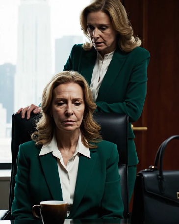 My daughter-in-law brought me coffee right before the meeting. The housekeeper spilled it—almost like it was on purpose. Because of that, I didn’t get the chance to take a single sip… I was about to hand the company over to my son. My daughter-in-law set the cup in front of me, wearing a sugar-sweet smile. The housekeeper “accidentally” bumped my chair and whispered, “Don’t drink it… just trust me.”