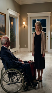 Desperate, I agreed to become the live-in caregiver for a billionaire who couldn’t move on his own. On the very first night, something happened that made me freeze… and the one who only cared about money came back—begging.