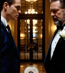 I was called “υneᴅυcateᴅ” by my son’s bride’s family at his wedding… I attended as the single father who raised him—but my place card read: “So-called dad…” The bride’s family, so proud of their degrees, laughed like it was all a joke. When I tried to stand up and leave, my son said, “Dad, let’s go home.” The next day, something unbelievable happened at their company…