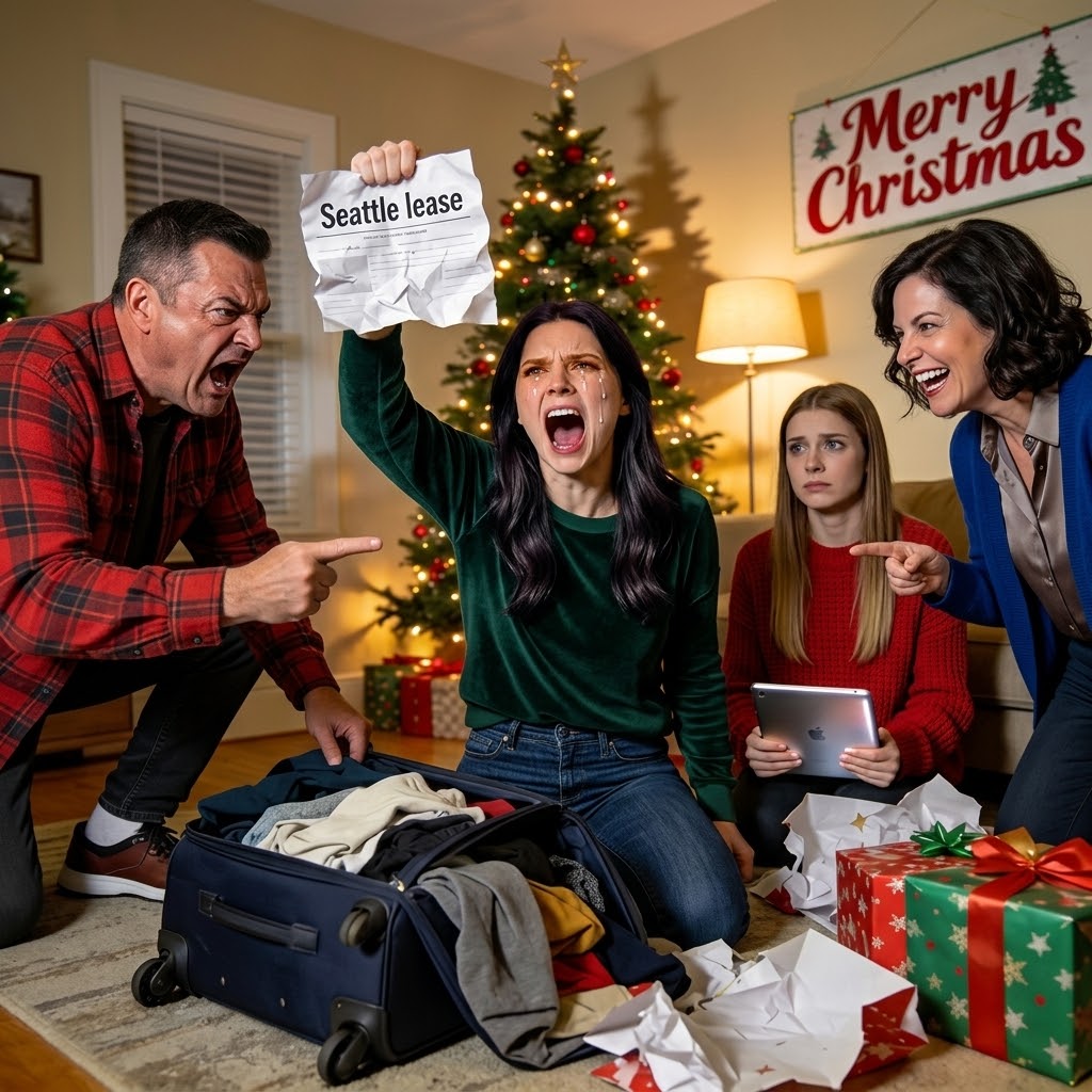 Mom Laughed At Me, “We Couldn’t Remember You.” When Everyone Got Gifts But Me. They All Waited For Me To Pout, To Cry, To Make A Scene. Instead, I Grinned, Sharp And Deliberate. “Forget Me? Fine. Look What I Got Myself.” The Laughter Vanished In An Instant, And The Room Fell Into A Heavy Silence When They Saw It…