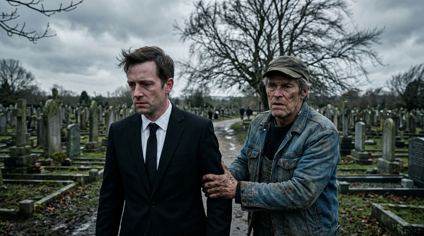 The Gravedigger Whispered One Secret at My Father’s Funeral That Changed Everything