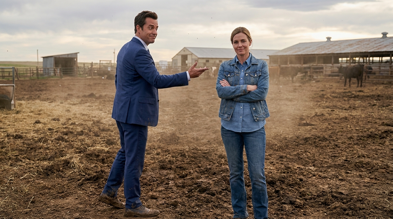 A lesson in mud and humility: The day a high-class accountant discovered who really runs the estate